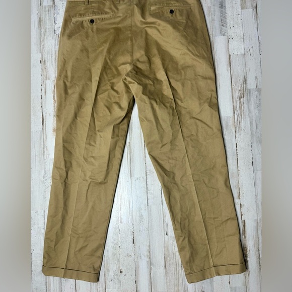 Orvis Golf Dress Pants Men's 40x32 Tan Cotton Comfort - Picture 11 of 11